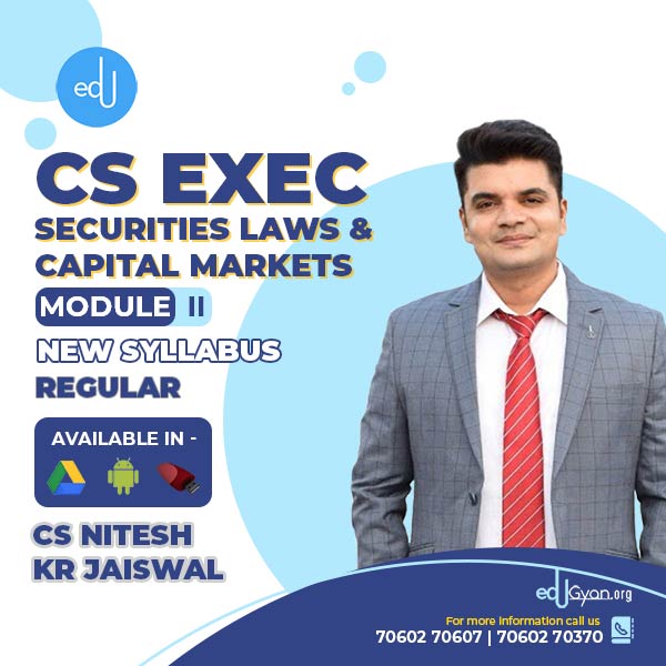 CS Executive Securities Laws & Capital Markets