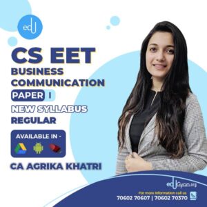 CSEET Business Communication By CA Agrika Khatri