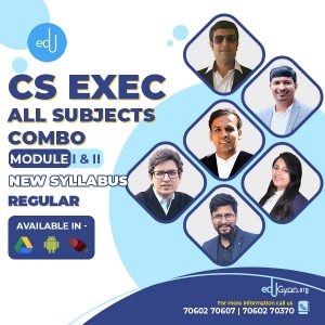 CS Executive Module- I & II Combo By Inspire Academy