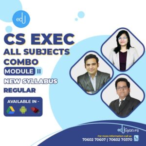 CS Executive Module- II All Subjects Combo By SAH Academy