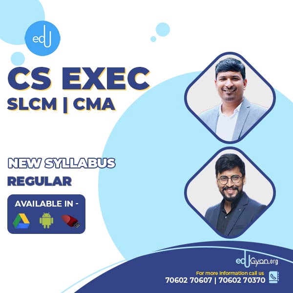CS Executive Combo - (SLCM + CMA ) By Prof Raj Awate & CA CS Shubham Shukhlecha