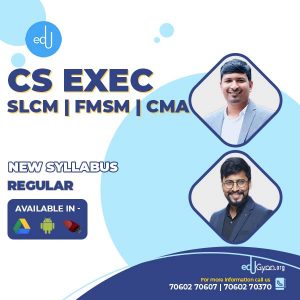 CS Executive Combo - (SLCM + FMSM + CMA ) By Prof Raj Awate & CA CS Shubham Shukhlecha