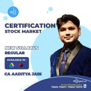 Stock Market Course By CA Aaditya Jain