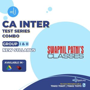CA Inter Group- I & II Combo Test Series By Swapnil Patni Classes