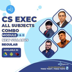 CS Executive Both Module Combo By VG Study Hub