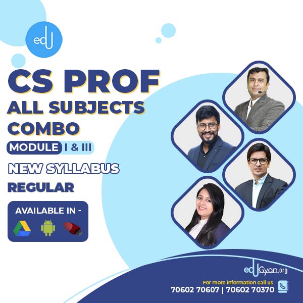 CS Professional Module- I & III Combo By Inspire Academy