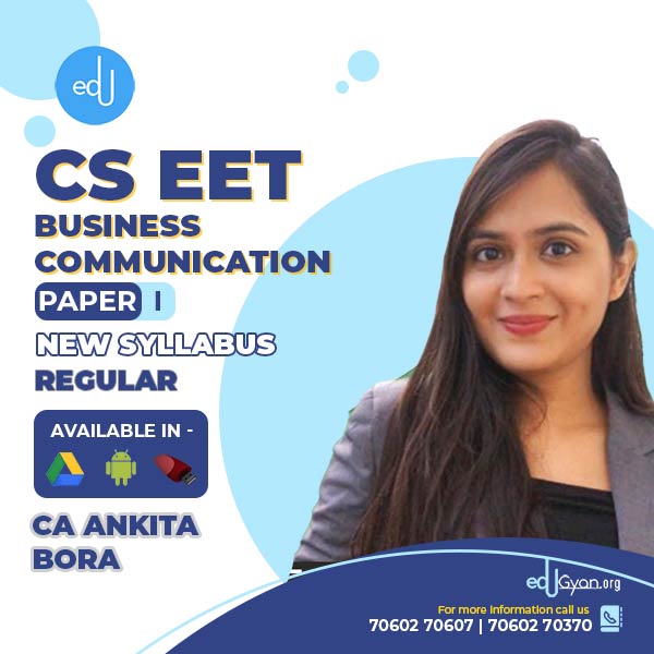 CSEET Business Communication By CA Ankita Bora