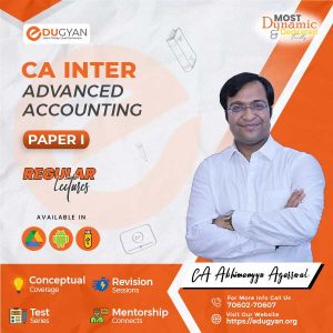 CA Inter Advanced Accounting By CA Abhimanyyu Agarrwal (New Syllabus)