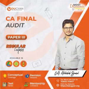 CA Final Advanced Auditing & PE By CA Abhishek Bansal (Eng) (New Syllabus)