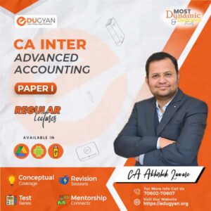 CA Inter Advanced Account By CA Abhishek Zaware (New Syllabus)