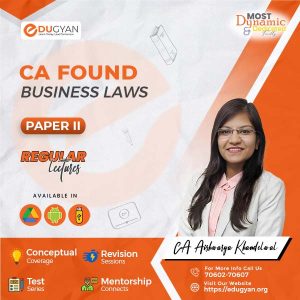 CA Foundation Business Law By CA Aishwarya Khandelwal (New Syllabus)