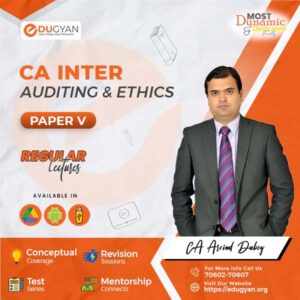 CA Inter Audit & Ethics By CA Arvind Dubey (New Syllabus)