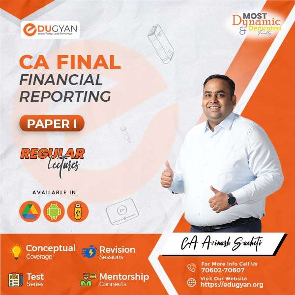 CA Final Financial Reporting By CA Avinash Sancheti (New Syllabus)