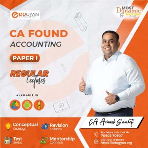CA Foundation Principles & Practice of Accounting By CA Avinash Sancheti (New Syllabus)