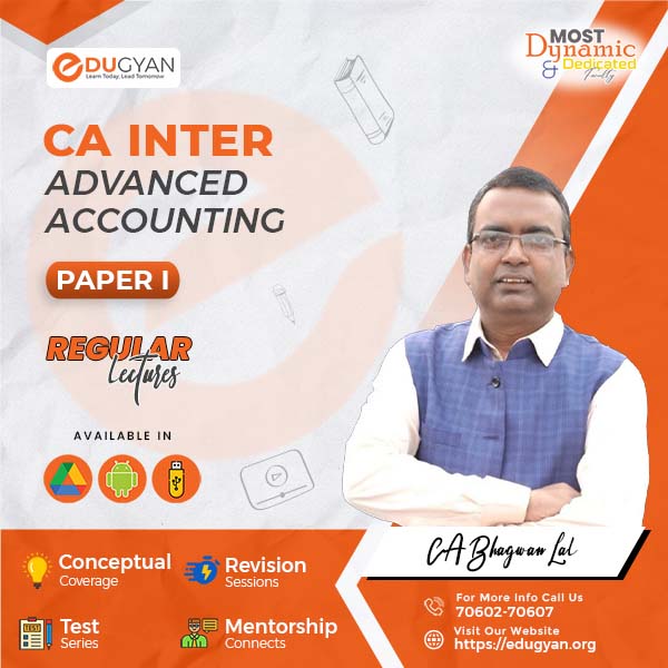 CA Inter Advanced Accounting By CA Bhagwan Lal (New Syllabus)