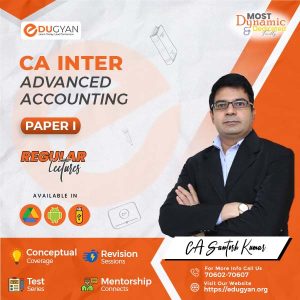CA Inter Advanced Accounting By CA CMA Santosh Kumar (New Syllabus)