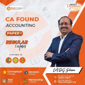 CA Foundation Principles & Practice of Accounting By CA DG Sharma (New Syllabus)