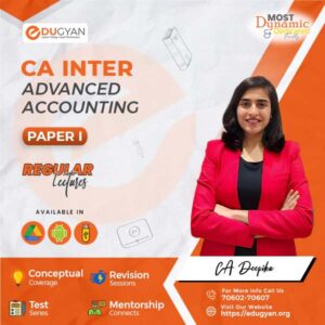 CA Inter Advanced Accounting By CA Deepika & CMA V.P. Palanichamy (English) (New Syllabus)