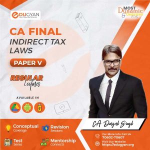 CA Final Direct Tax & International Taxation By CA Durgesh Singh (English) (New Syllabus)