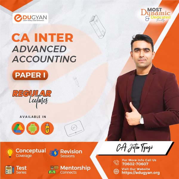 CA Inter Advanced Accounting By CA Jitin Tyagi (New Syllabus)
