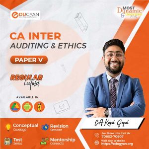 CA Inter Auditing & Ethics By CA Kapil Goyal (New Syllabus)