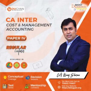 CA Inter Cost & Management Accounting By CA Manoj Sharma (New Syllabus)