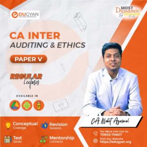 CA Inter Auditing & Ethics By CA Mohit Agarwal (New Syllabus)