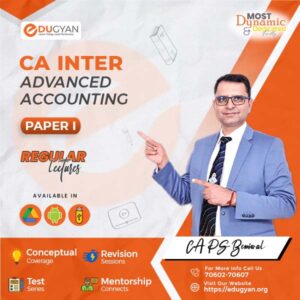 CA Inter Advanced Accounting By CA PS Beniwal (New Syllabus)