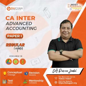 CA Inter Advanced Accounting By CA Parveen Jindal (New Syllabus)