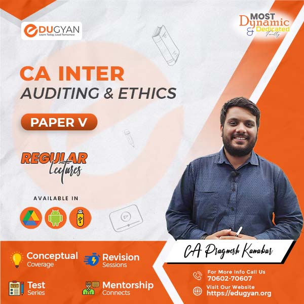 CA Inter Auditing By Pragnesh Kanabar (New Syllabus)