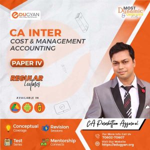 CA Inter Cost & Management Accounting By CA Purushottam Aggarwal (New Syllabus)
