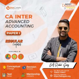 CA Inter Advanced Accounting By CA Rahul Garg (New Syllabus)