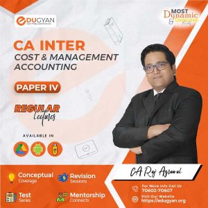 CA Inter Cost & Management Accounting By CA Raj K Agrawal (New Syllabus)