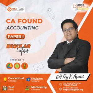 CA Foundation Accounting By CA Raj K Agrawal (New Syllabus)