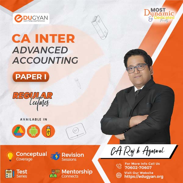 CA Inter Advanced Accounting By CA Raj K Agrawal (New Syllabus)