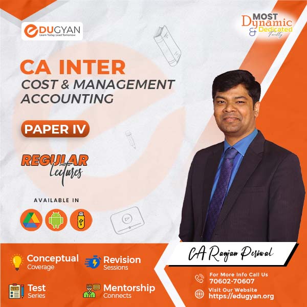 CA Inter Cost & Management Accounting By CA Ranjan Periwal (New Syllabus)