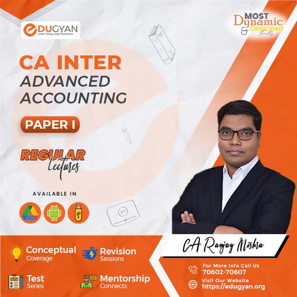 CA Inter Advanced Accounting By CA Ranjay Mishra (New Syllabus)