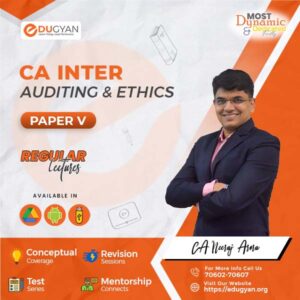 CA Inter Auditing & Ethics By CA Ravi Taori (New Syllabus)