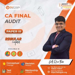 CA Final Advanced Auditing & PE By CA Ravi Taori (New Syllabus)