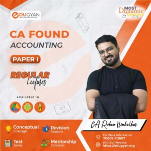 CA Foundation Principles & Practice of Accounting By CA Rohan Nimbalkar (New Syllabus)