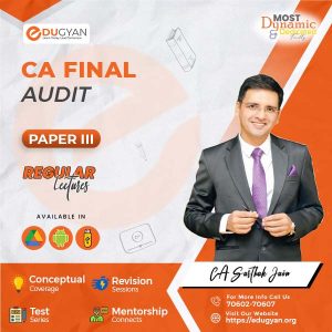 CA Final Advanced Auditing & PE By CA Sarthak Jain (New Syllabus)