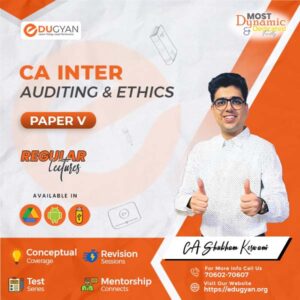 CA Inter Auditing & Ethics By CA Shubham Keswani (New Syllabus)
