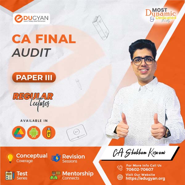 CA Final Advanced Auditing & PE By CA Shubham Keswani (New Syllabus)