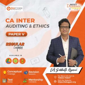 CA Inter Audit & Ethics By CA Siddharth Agarwal (New Syllabus)