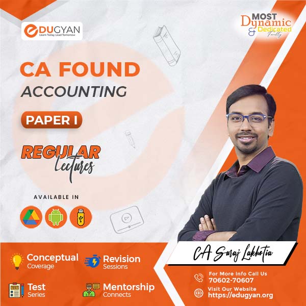CA Found Accounting By CA Suraj Lakhotia & CA Sathya Raghu (English) (New Syllabus)