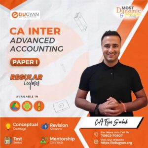 CA Inter Advanced Accounting By CA Tejas Suchak (New Syllabus)