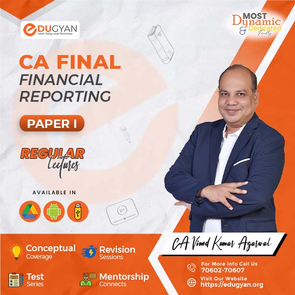 CA Final Financial Reporting (FR) By CA Vinod Kumar Agarwal (English) (New Syllabus)