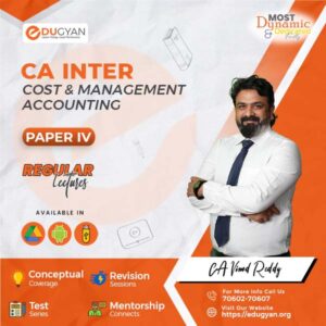 CA Inter Cost & Management Accounting By CA Vinod Reddy (New Syllabus)