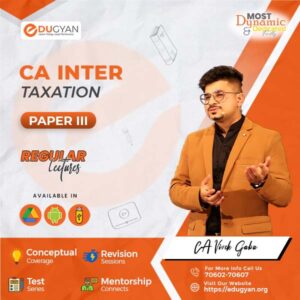 CA Inter Taxation (Income Tax+GST) By CA Vivek Gaba