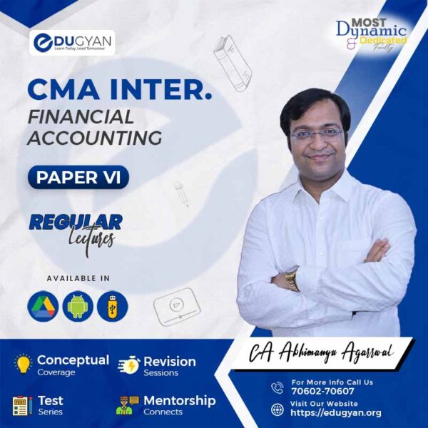 CMA Inter Financial Accounting By CA Abhimanyyu Agarrwal